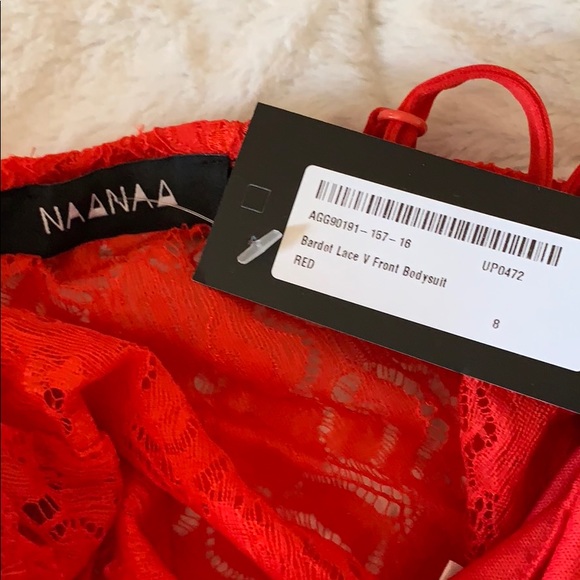 ♥️Red lace body suit💃🏼 - Picture 4 of 4